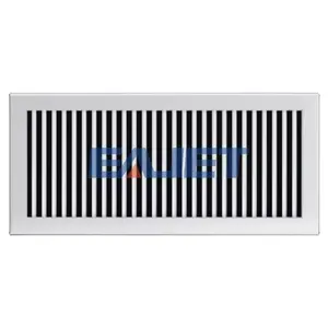 HVAC factory price aluminum supply air vent with opposed blade damper single deflection air grille