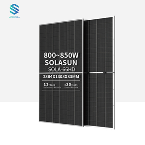 SOLASUN 800-850w ระบบติดตั้งแผงโซลาร์เซลล์บนพื้นดินยอดนิยม โครงสร้างติดตั้งแผงโซลาร์เซลล์บนพื้นดิน - Product Image 3
