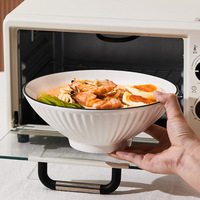 Bol à ramen japonais en céramique pour servir des nouilles et du riz