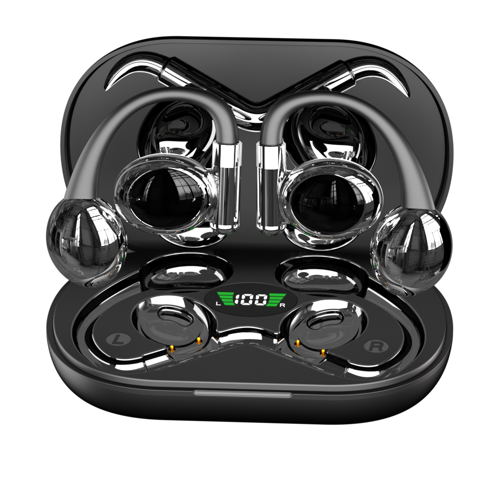 2025 Sanvnet YYK880 Hanging Ear Type BT Long Life Open Headsets Waterproof True Wireless Stereo Headphones With Charging Box