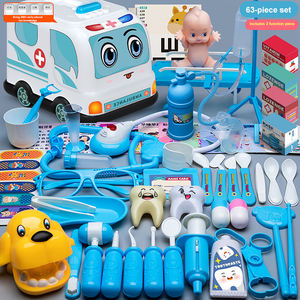 Conjunto de juego de médico para niños con disfraz de Doctor de juego de rol, ropa de vestir disfraz de <span class=keywords><strong>Halloween</strong></span> para niñas niños Dr Kit para niños pequeños 3 + - Product Image 6