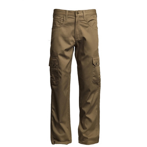 Pantal n De Trabajo Pantalones personalizados Pantalones DE TRABAJO reflectantes negros para hombres Pantalones DE TRABAJO elásticos industriales de trabajo de carga para hombres - Product Image 3