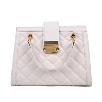Sac à bandoulière carré minimaliste pour femme, motif Lingge, avec chaînes, sacs à main et pochettes tendance à prix abordable