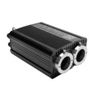 Kits de plafonniers LED RVBW 32W à fibres optiques PMMA, effet ciel étoilé, double tête contrôlée séparément, télécommande 12V