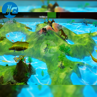 Projecteur de réalité augmentée interactif pour enfants, table de sable magique avec projection d'êtres marins