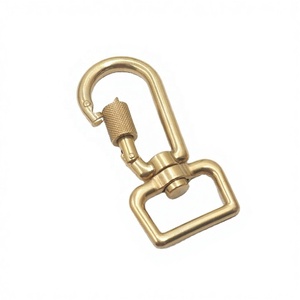 Ganci a Molla in Ottone per Guinzagli per Cani, Moschettoni Girevoli con Chiusura Rapida 16*78mm, Accessori per Yacht e Imbarcazioni - Product Image 4