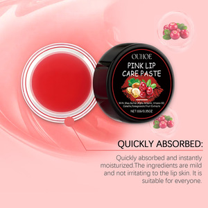 OUHOE ครีมบำรุงริมฝีปากสีชมพู ขจัดเซลล์ผิวที่ตายแล้ว ป้องกันริมฝีปากแตก บำรุงริมฝีปากให้อวบอิ่ม ลดรอยดำ ฟื้นฟูริมฝีปากให้กลับมาสีชมพู ชุ่มชื้นอย่างล้ำลึก - Product Image 1