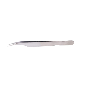 Pinces à cils à pointe en fibre de marque privée, logo personnalisé, pinces à cils à pointe en fibre pour extensions de cils en volume - Product Image 6