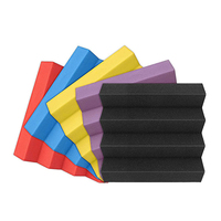 Top Home Studio Panneau acoustique moderne Absorption acoustique et conception diffuse Solution graphique capable