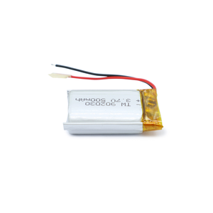 Yüksek kalite 902030 <span class=keywords><strong>3</strong></span>.7v 500mah 1.85wh lipo pil lityum polimer pil tüketici elektroniği için - Product Image 2