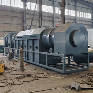 Horno de Carbonización de Tambor Horizontal Continuo, Ecológico, Ahorrador de Energía y Libre de Humo - Product Image 4