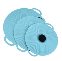 Couvercle de bols en Silicone, ustensiles utilisés pour les Pots et les bols, résistants à la chaleur, réutilisables, hermétiques