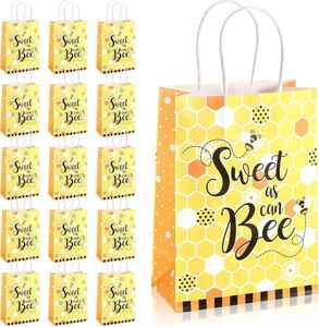 Bolsas de Papel Kraft Reutilizables, Reciclables, Ecológicas, Biodegradables y Duraderas, Finamente Elaboradas, para Empaquetado de Regalos de Alta Gama - Product Image 1