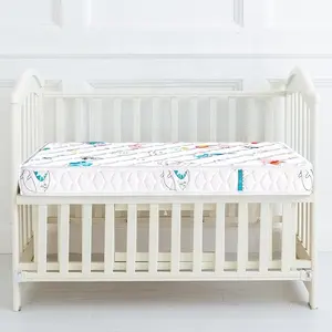 100% in lattice naturale del bambino materasso in tessuto di cotone per bambini topper materasso del bambino tappetino per il bambino materasso
