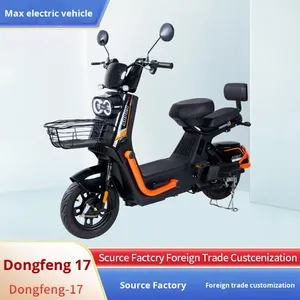 Bicicletta Elettrica a Lunga Autonomia Versione per Vendita Transfrontaliera KZ-006 Batteria al Piombo-Acido 48V Telaio in Acciaio ad Alto Tenore di Carbonio Motore Posteriore - Product Image 3