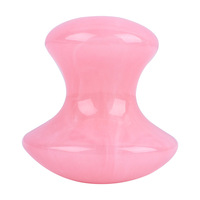 Résine de grattage de type champignon Tendon Face Back Meridian Beauty Massage Stick Jade Crystal Gua Sha