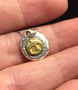 13x15mm Japón Takahashi <span class=keywords><strong>Goro</strong></span> pluma Retro DIY joyería marcado diseño para collar pendiente colgante de moda - Product Image 1