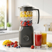 Mixeur de Table Professionnel à Prix Compétitif, Haute Puissance, Faible Bruit, Haute Performance pour Jus et Smoothies, Alimentation Électrique Manuelle