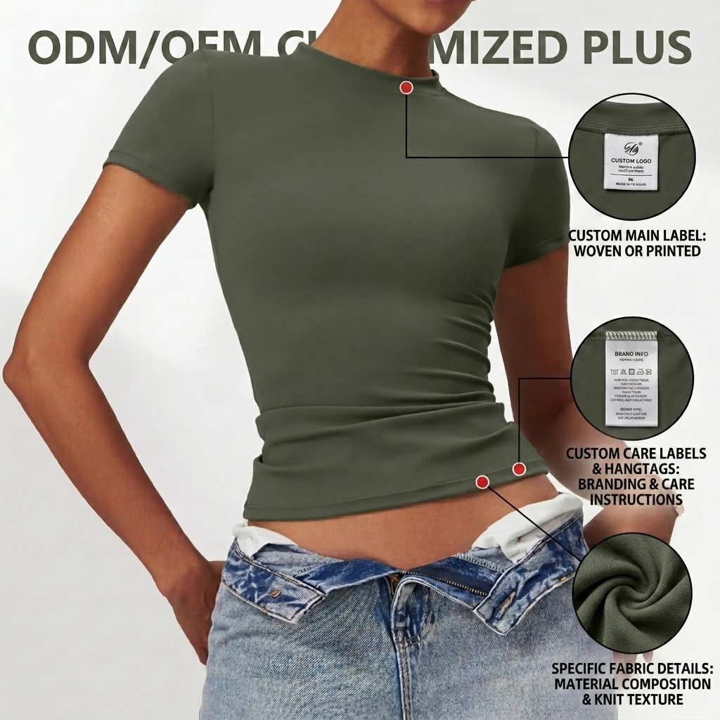 Spring Women's Lightweight Spandex/Nylon Breathable Quick-Drying Seamless Plain Dyed Solid Short Stand Neck Yoga Wear