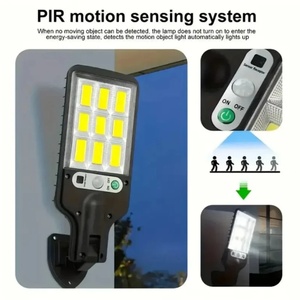 Solar LED Outdoor Wall <b>Light</b> <b>Motion</b> <b>Sensor</b> 3 Lighting Modes IP65 Waterproof Stree <b>Light</b> - Product Image 2