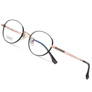 Độc đáo vòng nhỏ khung kính quang học Womens Retro cận thị kính mắt kính theo toa bán buôn kính khung 2025 - Product Image 1