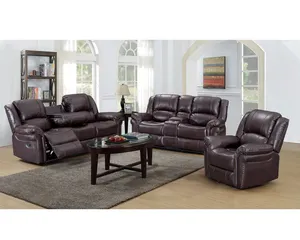 Frank Furniture lazyboy sofa recliner leather sofa set for home living room indoor family use sofa recliner chair