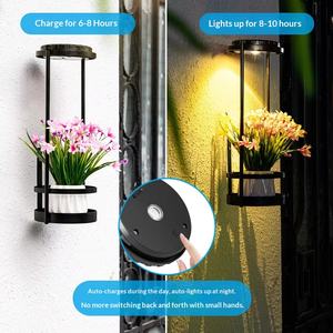 Lampe solaire LED pour plantes Emperor Shun, lumière chaude, IP65 étanche, décoration paysagère de cour, éclairage de jardin - Product Image 1