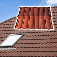 Toiture Métallique Milano Couleur Personnalisée en Aluminium et Zinc pour Projets d'Appartements et Résidentiels avec Protection Contre les Intempéries