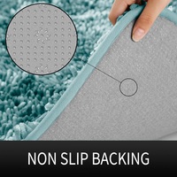 CF Tapis de Douche Personnalisé Tapis de Salle de Bain Moquette Microfibre Absorbant Antidérapant Fil Chenille pour Bain