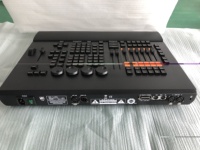 Équipement d'éclairage pour soirée disco DJ, console de commande DMX512, console de commande d'éclairage de scène, contrôleur DMX Wing avec flight case