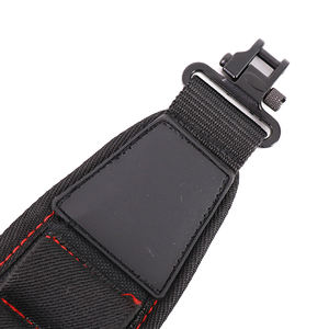 मेटल स्विवेल पैडेड स्लिंग शोल्डर स्ट्रैप के साथ 15 होल्डर के साथ शूटिंग नियोप्रीन स्लिंग एडजस्टेबल 2 पॉइंट स्ट्रैप - Product Image 3