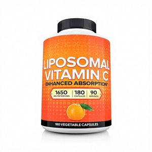180 Cápsulas de Suplemento de Vitamina C Liposomal Premium 1650mg, 120 Cápsulas Vegetales, Suplemento de Vitamina C Liposomal de Alta Absorción - Product Image 6