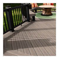 LT Anti-fading WPC Garden Outdoor Decking Hollow Waterproof Fissure-resistant WPC Decking Composite Decking