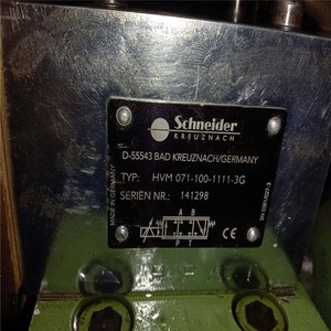 ตัวขยายสัญญาณวาล์ว SCHNEDER รุ่น HVM 061-003-1200-0B ชิ้นส่วนควบคุมไฮดรอลิกแบบเกลียว - Product Image 2