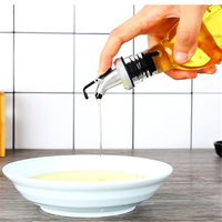 Shanghai vente en gros d'huile de cuisson pour cuisine sauce soja et vinaigre assaisonnement vinaigrette distributeur de cruet pour bouteilles en verre
