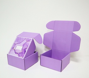 Có thể tái chế giá rẻ nhất vận chuyển hộp giấy biểu tượng tùy chỉnh hộp các tông đạn hộp - Product Image 6