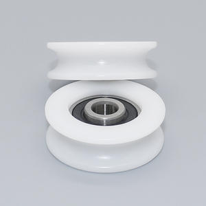Manufacturer-Supplied 6*30*10mm Deep Groove Ball Bearings Plastic-Coated POM Plastic <b>Guide</b> Rails <b>Rope</b> Pulleys U-Shaped Conveyors - Product Image 4