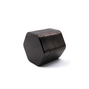 Ручной Четырехслойный металлический шлифовальный станок для сигарет, шестигранные зажигалки 58*50 мм и аксессуары для курения - Product Image 2