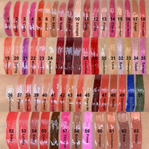 Tubo de Brillo Labial de 7ml con Tapa Negra, Logotipo Personalizado, Venta al por Mayor, Brillo Labial Líquido de Alta Pigmentación, Brillo Labial de Larga Duración, Envases de Brillo Labial - Product Image 6