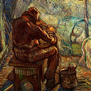 Riproduzione <span class=keywords><strong>di</strong></span> Livello Museale della Stampa 'Caffè Notturno' <span class=keywords><strong>di</strong></span> Vincent <span class=keywords><strong>Van</strong></span> <span class=keywords><strong>Gogh</strong></span>, Tecnologia Digitale ad Alta Definizione Ecosostenibile - Product Image 3