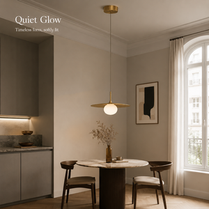 <b>Modern</b> Minimalist Single Pendant <b>Light</b> Aluminum White Jade Glass <b>LED</b> Hanging Lamp for Dining Room Bedroom Hotel - Product Image 2