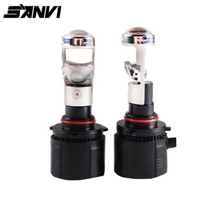 Mini Bi <b>LED</b> <b>Projector</b> Lens H4 H7 H11 9005 9006 27W 5500k 3000k <b>Led</b> Headlight Universal Lamps for Car Motorcycle Replacement Fit - Product Image 1