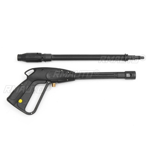 Buse de pulvérisation haute pression pour nettoyeur, pistolet à eau réglable / Lance de nettoyage 5/10M, Tuyau de raccordement M22XM14, Pièce de rechange - Product Image 3
