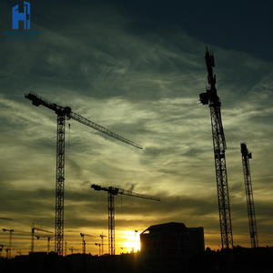 Equipo de construcción de contrapeso de grúa torre plana 6015 de 8 toneladas de China con cargas máximas - Product Image 4