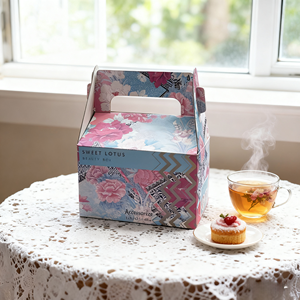 Boîtes <span class=keywords><strong>en</strong></span> papier mignonnes roses Emballage de carte blanche pour biscuits, bonbons, collations, cadeaux, idéales pour les cadeaux de fête et les commandes <span class=keywords><strong>en</strong></span> <span class=keywords><strong>ligne</strong></span> - Product Image 2