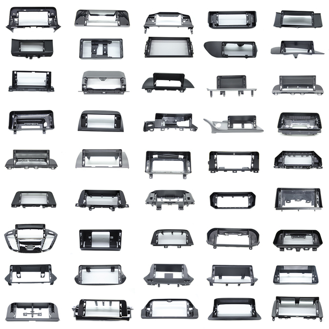 Wholesales Universal All Car Frame and Wire and Canbus Android Radio Frame Car Screen Navigator Frame