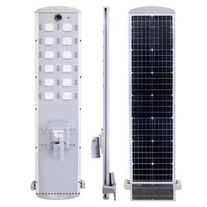 Solar Street <b>Light</b> 60V DC LED Aluminum Alloy Mono Si Solar Cell <b>Wall</b> Mount <b>Remote</b> <b>Control</b> 50000 Hours Lifespan - Product Image 2