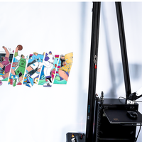 Imprimante murale coulissante bi-mode Système UV Portable et modulaire pour graphiques multi-surfaces