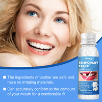 Toptan Katı Film Makyaj Takma Diş Parlatma Kalıplanabilir Geçici Takma Diş Yapıştırıcı Jeli Evde Kullanım İçin ABS Malzeme