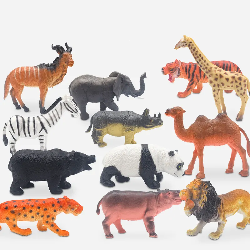 Juguetes de bloques de animales para niños, juegos educativos de dinosaurios de Parque jurásico, 17 animales diferentes, 2023